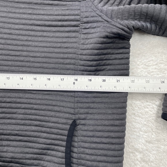 L.L.Bean Women's XL Gray Full Zip Hooded Jacket Textured Outdoor Top - Picture 5 of 8